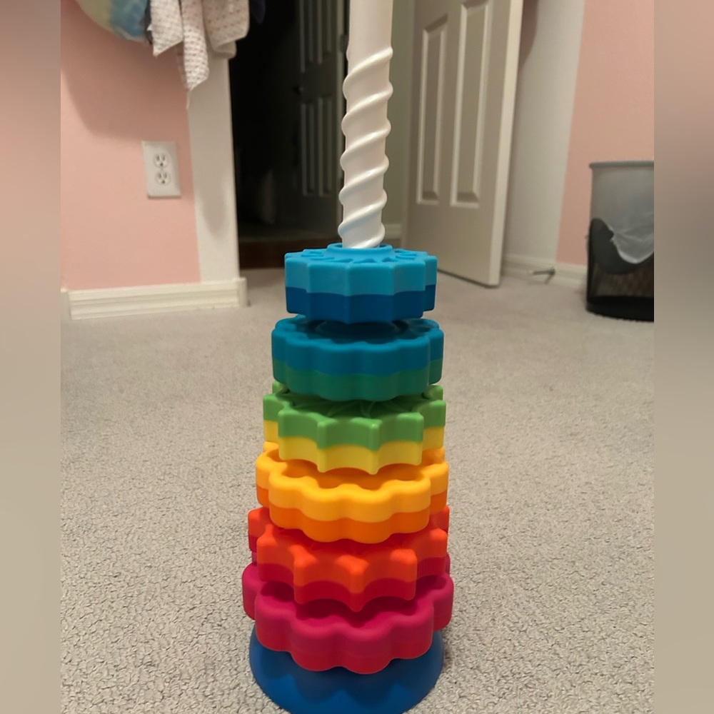 Fat brain toys spin again toy